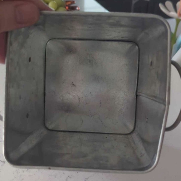 Fall Decor Metal Container Storage - Picture 3 of 4